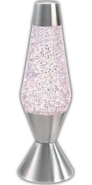 lava brand 52 oz glitter lamp