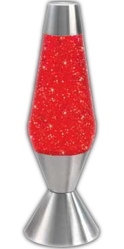 lava brand 52 oz glitter lamp