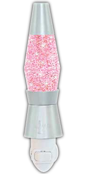 lava brand glitter night light