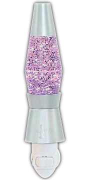 lava brand glitter night light